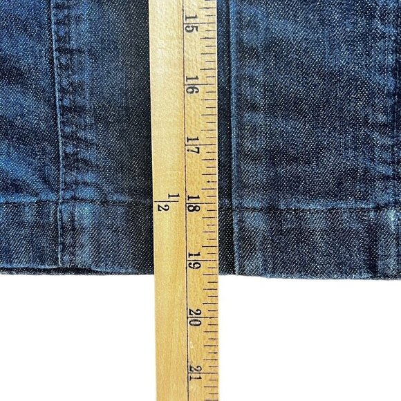 Anthropologie Pilcro And The Letterpress Denim Button Down Skirt Women’s Size 29 - Picture 10 of 12